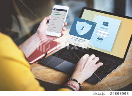 Security Register Account Apply Concept 24898998