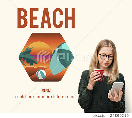 Sea Beach Rest Relax Holidays Concept 24899210