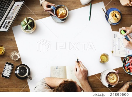 Web Design Team Working Planning Website Concept 24899600