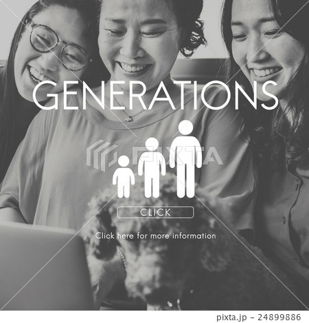 Generations Family Togetherness Relationship Concept 24899886