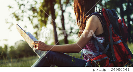 Map Direction Journey Wanderlust Explore Route Concept 24900541