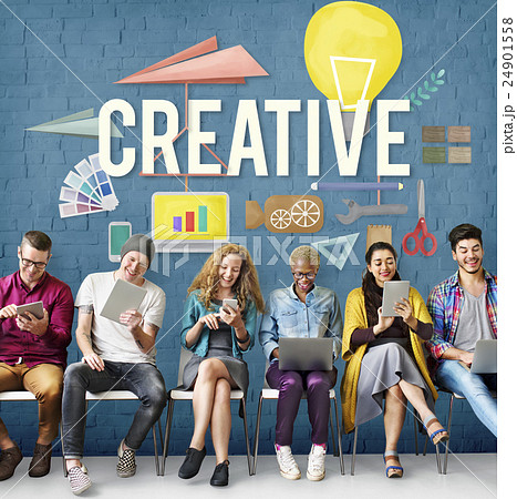 Creative Creativity Inspire Ideas Innovation Concept Creative Creativity Inspire Ideas Innovation Concept 24901558