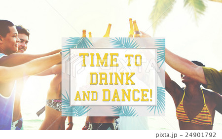 Let's Celebrate Festivity Summer Happy Concept Let's Celebrate Festivity Summer Happy Concept 24901792