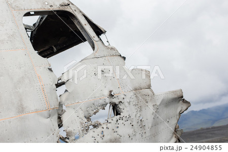Abandoned wreck of a US military plane - Iceland Abandoned wreck of a US military plane - Iceland 24904855