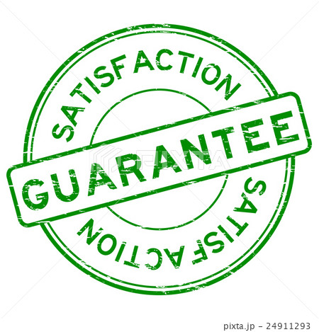 Grunge green guarantee satisfaction rubber stamp Grunge green guarantee satisfaction rubber stamp 24911293