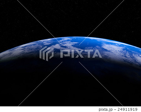 地球３DCG　perming3DCG160812　イラスト素材 24911919