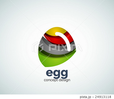 Vector egg logo template Vector egg logo template 24913118