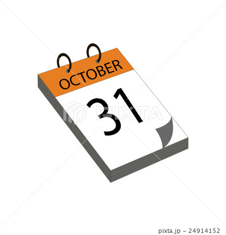 Calendar halloween illustration 24914152