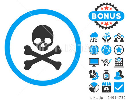 Death Flat Vector Icon with Bonus Death Flat Vector Icon with Bonus 24914732