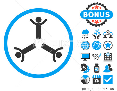 Hands Up Men Flat Vector Icon with Bonusのイラスト素材 [24915100] - PIXTA