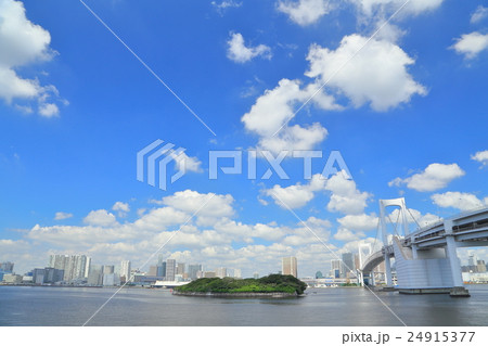 東京 都市風景 【お台場・レインボーブリッジ】 東京 都市風景 【お台場・レインボーブリッジ】 24915377