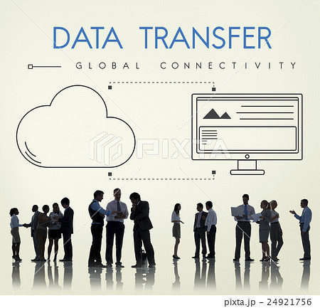 Network Cloud Backup Storage Download Concept 24921756