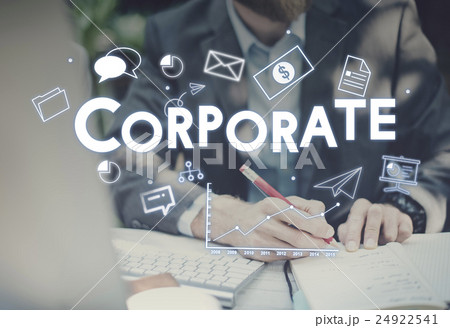 Corporate Management Strategy Solution Branding Concept Corporate Management Strategy Solution Branding Concept 24922541