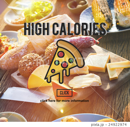PIzza Slice Junkfood Obesity Calories Concept 24922974