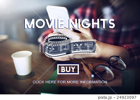Movie Tickets Nights Audience Cinema Theater Concept 24923097