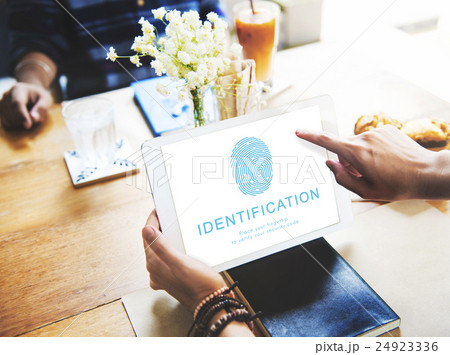 Fingerprint Password Biometrics Technology Concept Fingerprint Password Biometrics Technology Concept 24923336