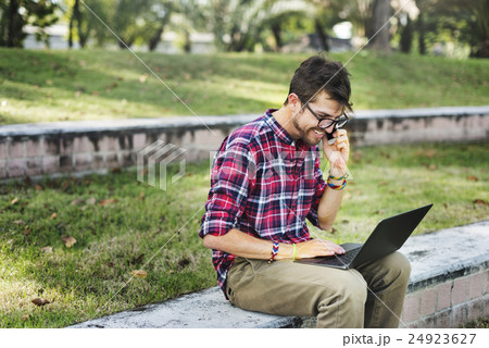 Calling Business Talking Technology Working Concept 24923627