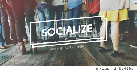 Socialize Connection Fellowship Network Unity Concept Socialize Connection Fellowship Network Unity Concept 24924166