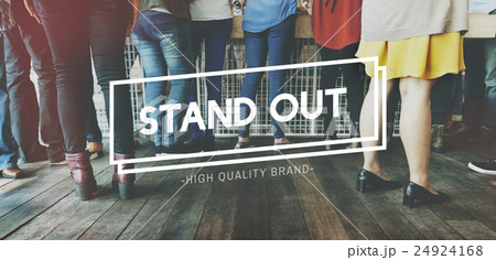 Stay Real Stand Out Choice True Truth Choice Concept 24924168