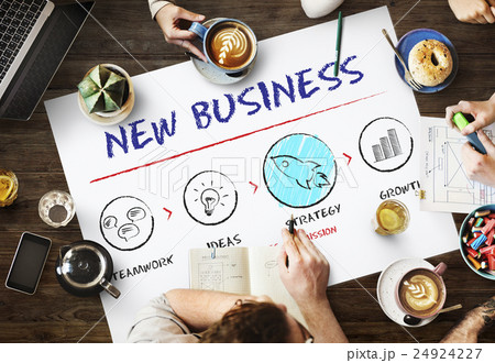 New Business Begin Launch Growth Success Concept 24924227