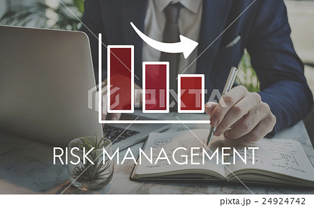 Risk Management Diagram Graph Arrow Concept Risk Management Diagram Graph Arrow Concept 24924742