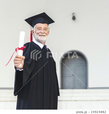 Academic Achievement Certificate Cheerful Concept 24924882