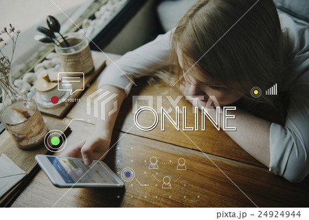 Connection Digital Devices Internet Sharing Concept Connection Digital Devices Internet Sharing Concept 24924944