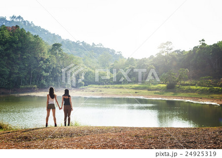 Camp Forest Adventure Travel Relax Concept 24925319