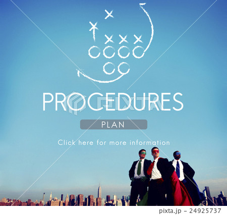 Procedures Process Steps System Business Plan Concept 24925737