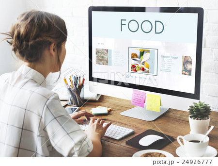 Healthy Foods Wellbeing Lifestyle Nutrition Concept 24926777