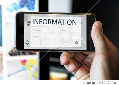 Register Enquiry Online Web Page Concept Register Enquiry Online Web Page Concept 24927330