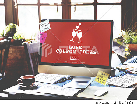 Love Coupon Ideas Gift Romance Valentines Concept Love Coupon Ideas Gift Romance Valentines Concept 24927338