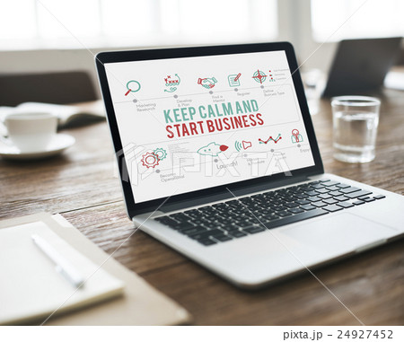 Keep Calm Enjoyment Lifestyle Serenity Relaxation Concept 24927452