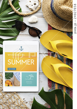 Sea Summer Holiday Vacation Traveling Trip Fresh Concept Sea Summer Holiday Vacation Traveling Trip Fresh Concept 24927658