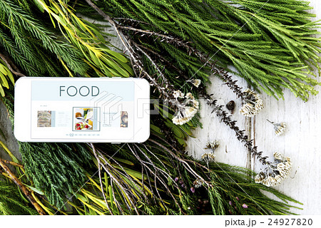Healthy Foods Wellbeing Lifestyle Nutrition Concept 24927820
