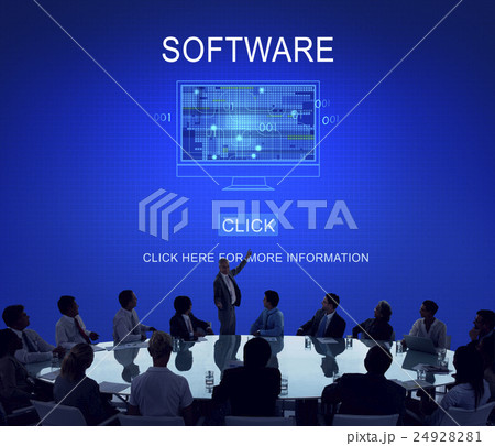 Software Data Digital Programs System Technology Concept Software Data Digital Programs System Technology Concept 24928281