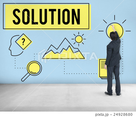 Strategy Innovation Solution Objective Idea Concept 24928680