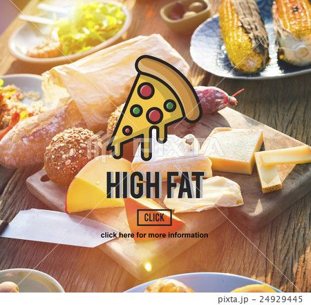 PIzza Slice Junkfood Obesity Calories Concept 24929445