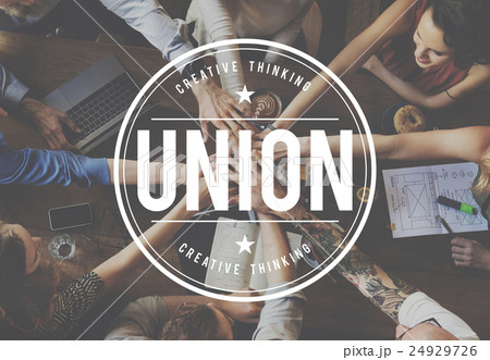 Unity Union Togetherness Teamwork Connection Concept 24929726