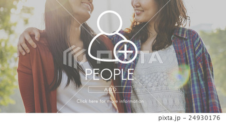Add Friends Community Connection Socialize Concept Add Friends Community Connection Socialize Concept 24930176