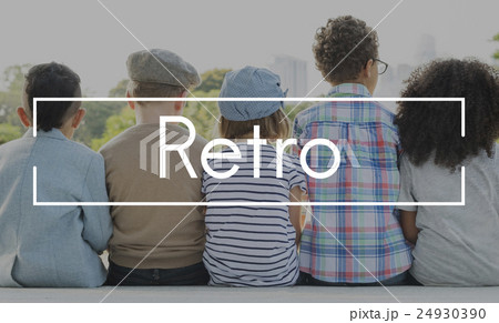 Retro Vintage Old Classic Style Aged Design Concept Retro Vintage Old Classic Style Aged Design Concept 24930390