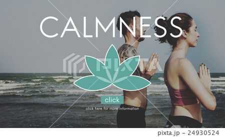 Meditation Balance Yoga Zen Serenity Relaxation Concept 24930524