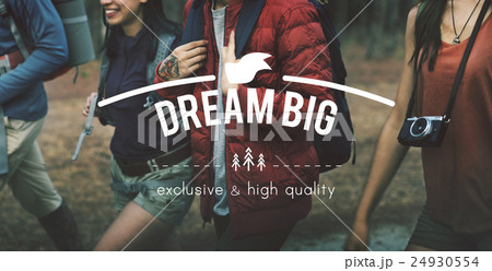 Dream Big Aspirations Goal Target Motavation Concept 24930554