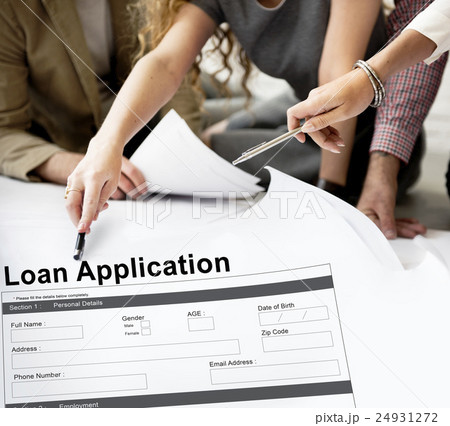 Loan Application Mortgage Money Concept Loan Application Mortgage Money Concept 24931272
