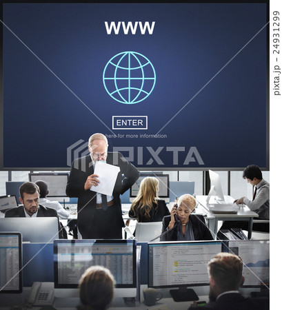 Web Website WWW Browser Internet Networking Concept 24931299