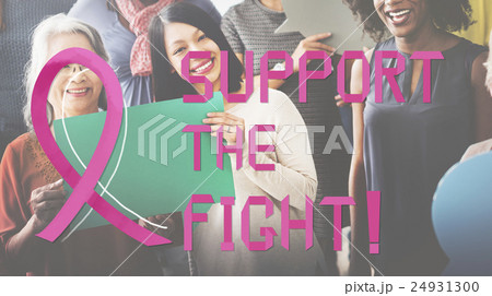 Breast Cancer Believe Hope Woman Illness Concept 24931300