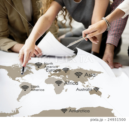 Location Destination Map Direction Journey Concept 24931500