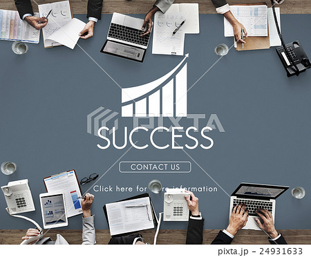 Business Success Report Graph Concept Business Success Report Graph Concept 24931633
