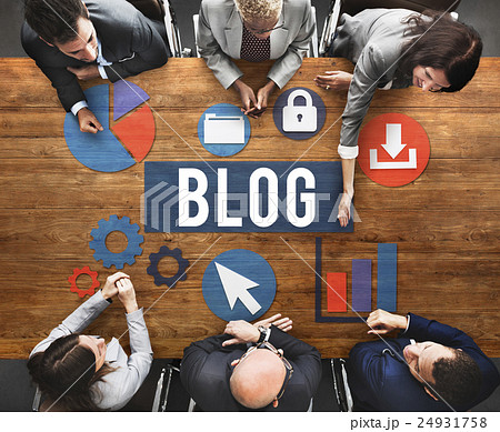 Blog Blogging Media Messaging Social Network Media Concept Blog Blogging Media Messaging Social Network Media Concept 24931758