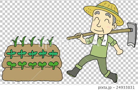 Field farming grandfather Field farming grandfather 24933831